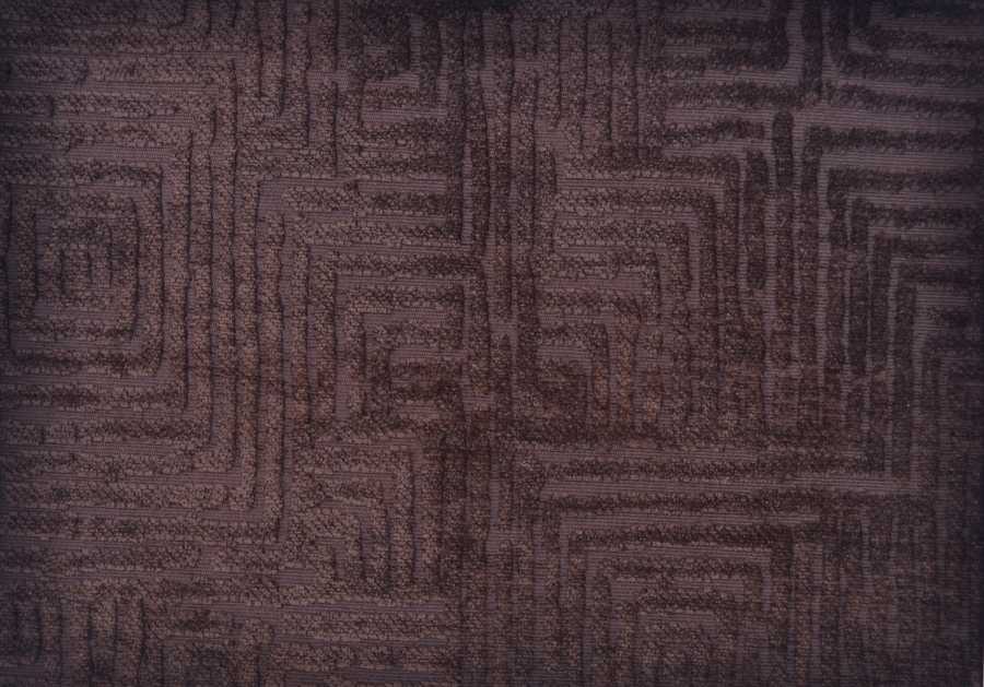 Palermo Maze Texture Velvet in Mocha