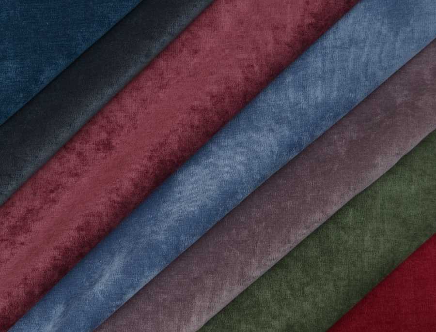 Padables range of Messina Soft Velvet Fabric
