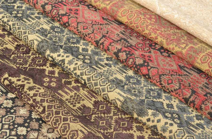 Padables range of Rigoletto Kilim Style Fabrics Fabric